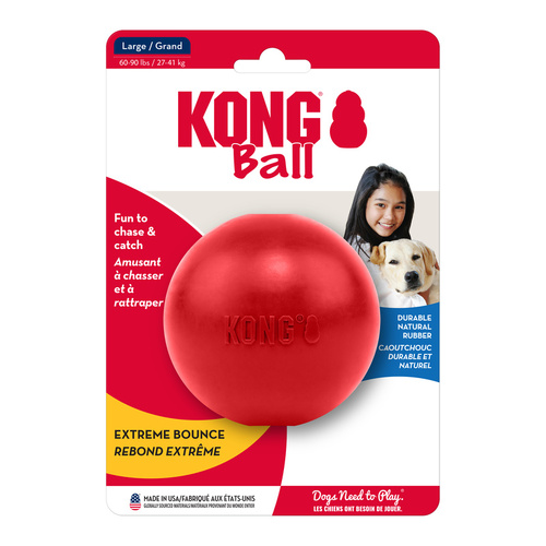 KONG Dog Ball with Hole Toy Large