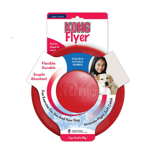 KONG Dog Flyer Toy Red Large