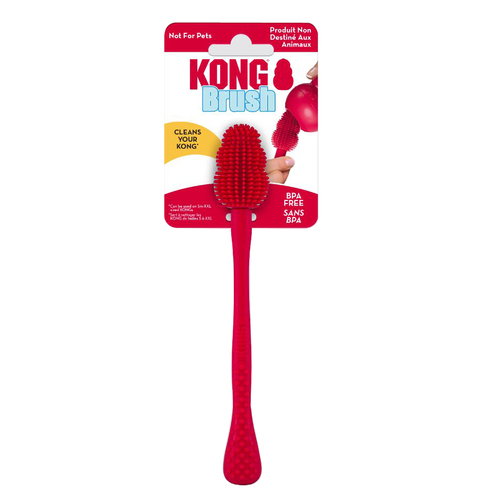 KONG Cleaning Brush Red
