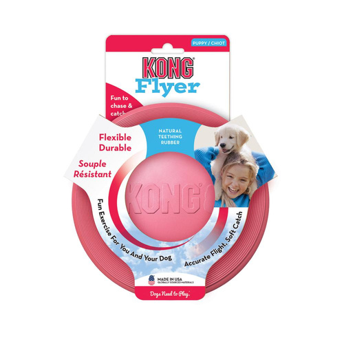 KONG Dog Puppy Flyer Toy Assorted Small