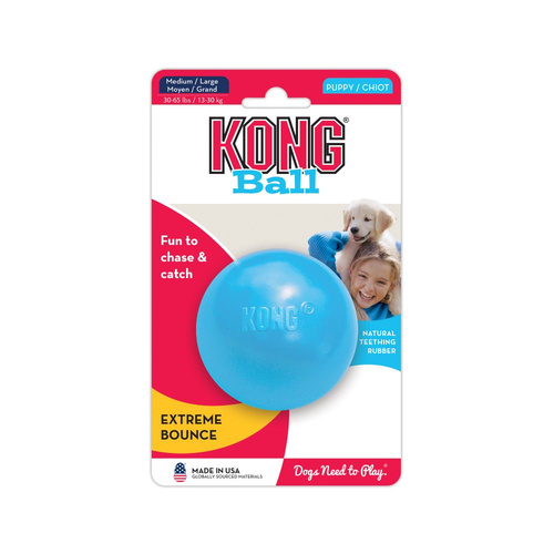 KONG Puppy Ball Toy Assorted Medium Large 