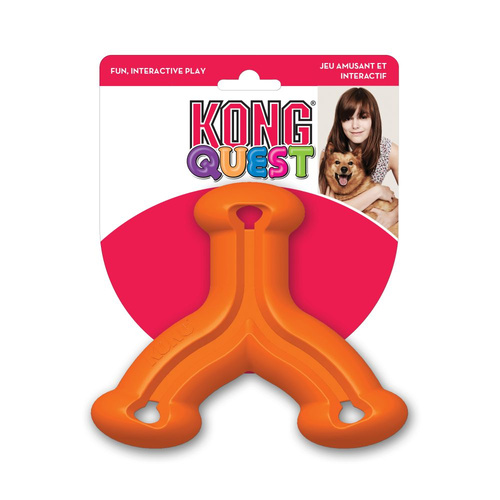 KONG Dog Quest Wishbone Toy Assorted Small 