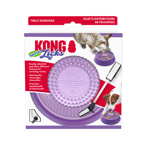 KONG Dog Licks Spinz Toy Small