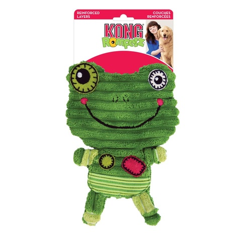 KONG Dog Romperz™ Frog Toy Large 