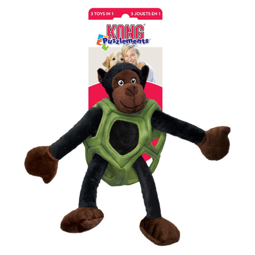 KONG Dog Puzzlements™ Monkey Toy Black Large 