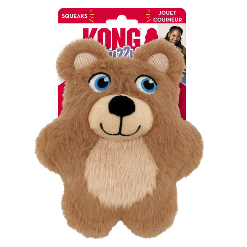 KONG Dog Snuzzles Kiddos Teddy Bear Toy Small