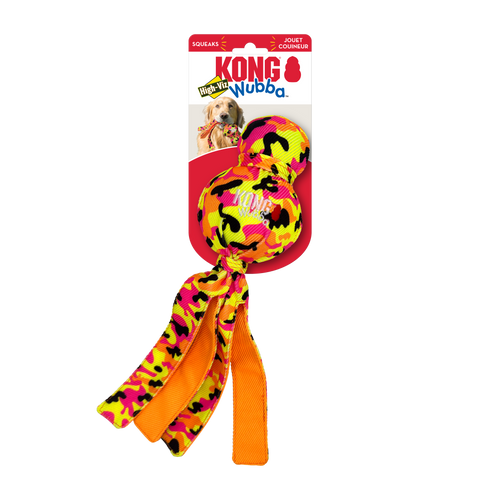 KONG Dog Wubba Ballistic High-Viz Toy Large