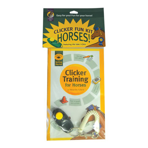 Karen Pryor Clicker Fun Kit Clicker Training for Horses