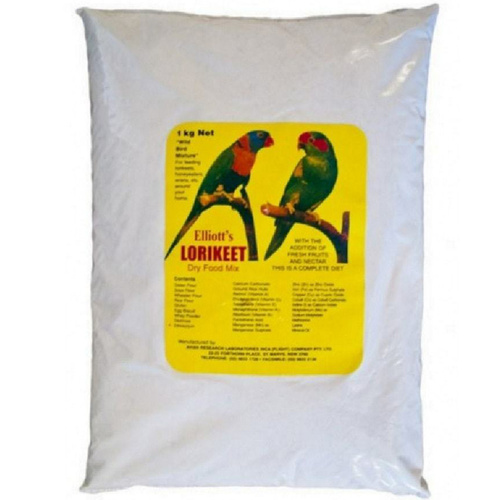 Inca Elliott Lorikeet Dry Food Mix Wild Bird Mixture For Feeding 1kg 