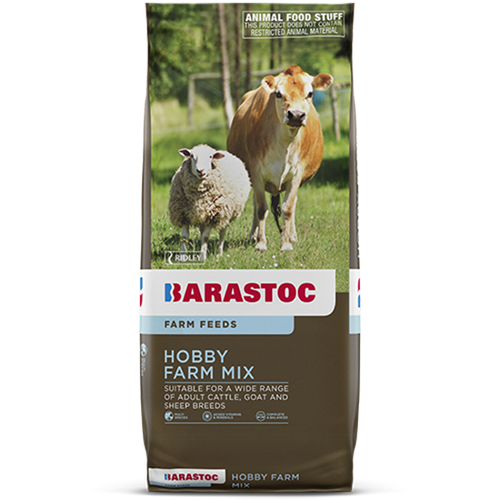 Barastoc High Fibre Hobby Farm Mix Cattle Horse Goat Sheep Feed 20kg 