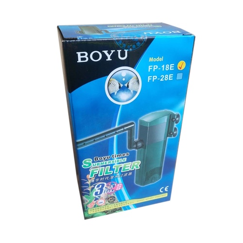 Boyu 3-in-1 Submersible Internal Filter FP-18E 750L/h for Aquariums