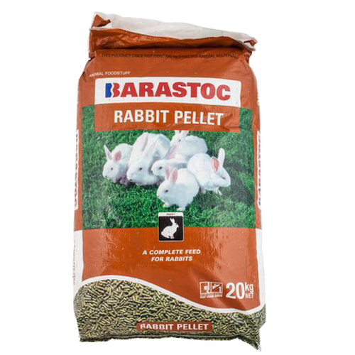 Barastoc Complete Breeding Lactating Rabbits Feed Pellets 20kg 