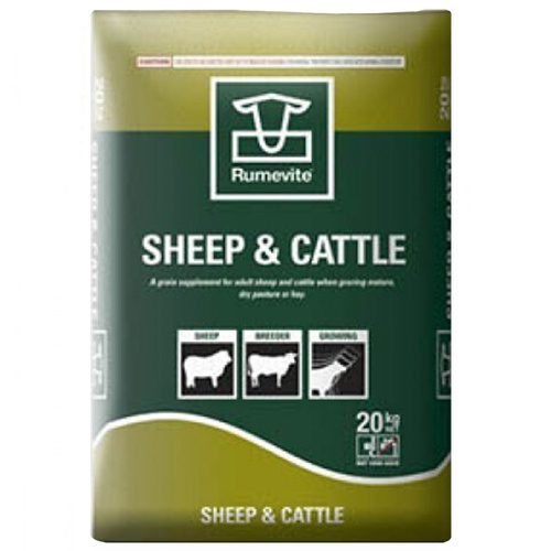 Barastoc Rumevite Sheep & Cattle Drought Ration Feeds Cubes 20kg 