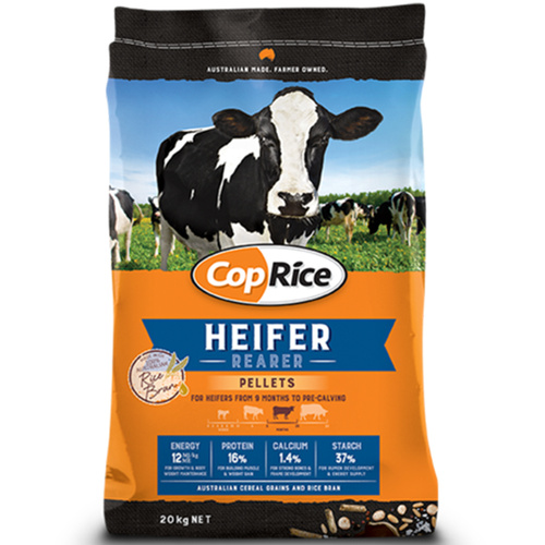 CopRice Heifer Rearer Feed for Young Calf Pellets 16% 20kg