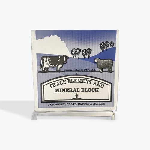Farm Balance Trace Element & Mineral Lick Block for Livestock 18kg