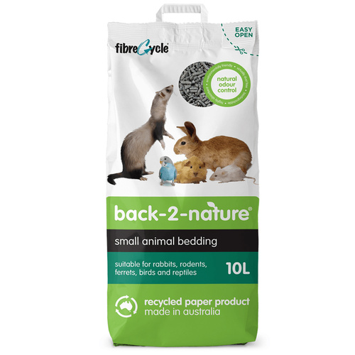Back 2 Nature Cat Litter Small Animal Bedding 10L 
