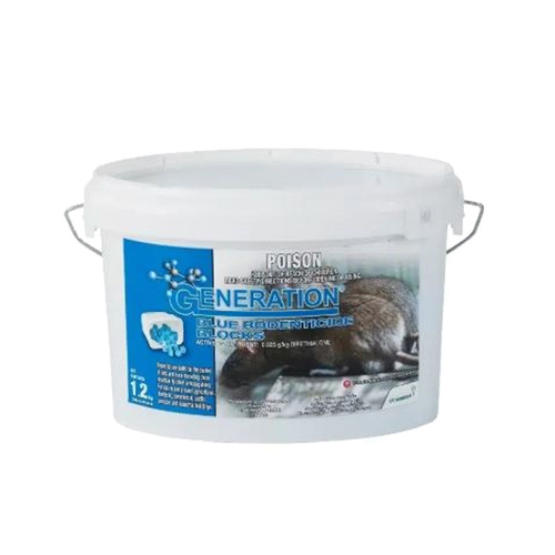 De Sangosse Generation Blue Rodenticide Bait Blocks for Rats & Mice 1.2kg