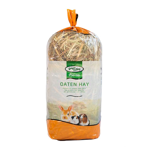 Green Valley Naturals Oaten Hay for Small Animals 11L