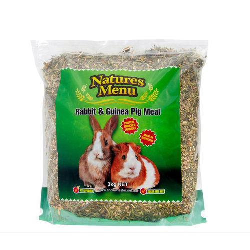 Natures Menu Complete Rabbit & Guinea Pig Meal 3kg