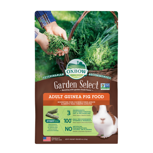 Oxbow Garden Select Adult Guinea Pig Food Pellets for Small Pets 1.18kg