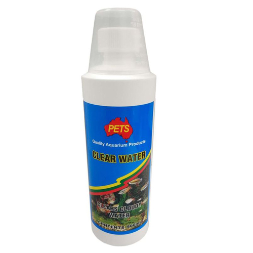Pets Aquarium ClearWater Clears Cloudy Water for Fish Tanks 500ml