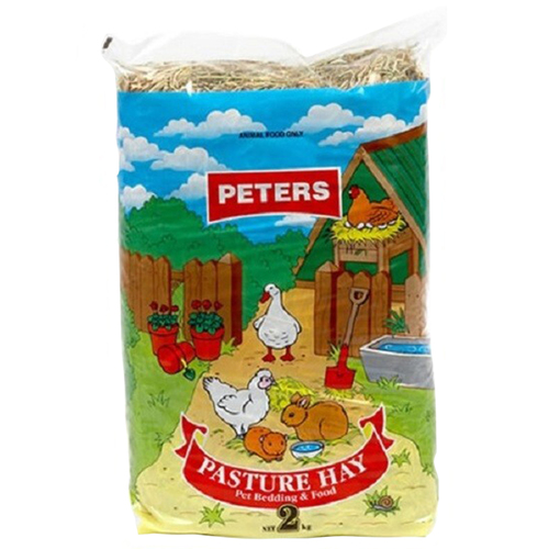 Peters Pasture Hay High Fibre Pet Bedding & Food 2kg