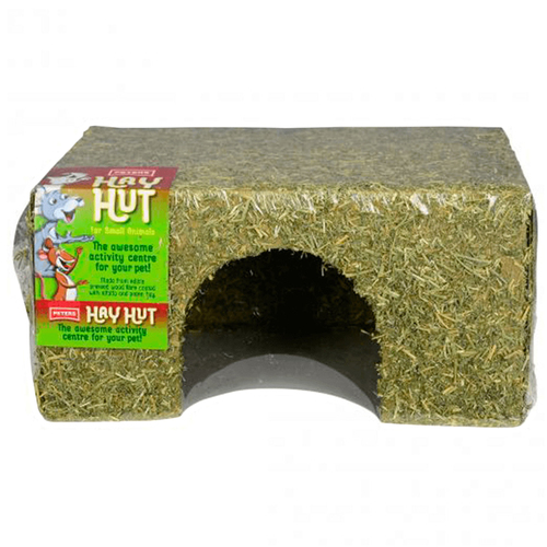 Peters Hay Huts Edible Pressed Small Animals Wood Fibre House Small