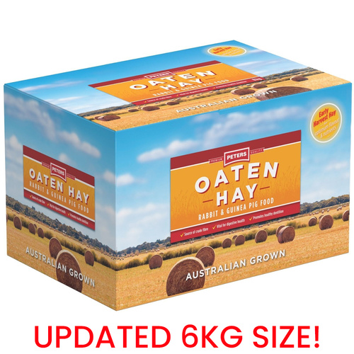 Peters Premium Quality Oaten Hay Rabbit & Guinea Pig Food 6kg