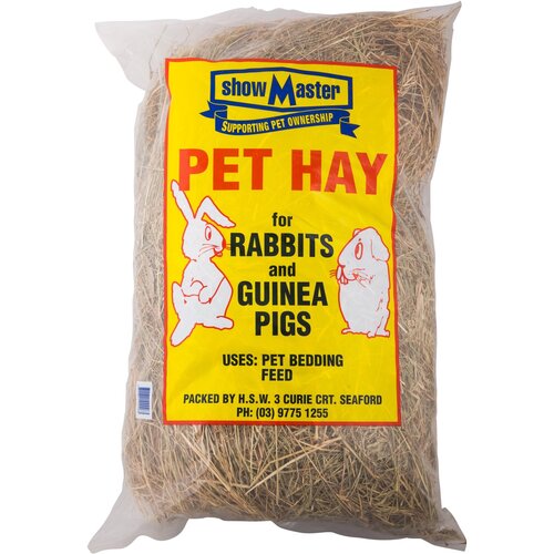 ShowMaster Pet Hay Bedding Feed for Rabbits & Guinea Pigs 2kg