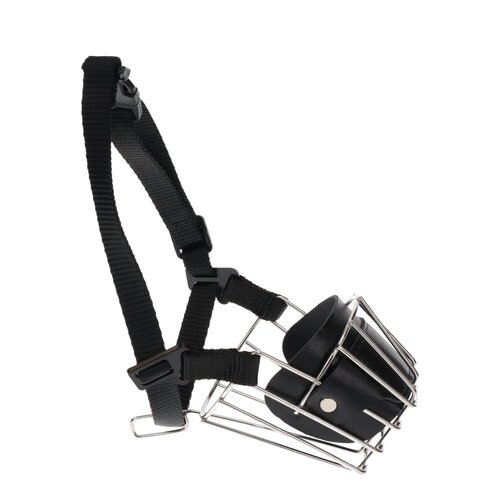 Zeez Wire Dog Muzzle suits Small to Large Dogs Small 24 x 9 x 12.5cm