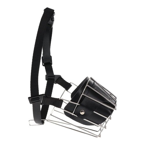 Zeez Wire Dog Muzzle suits Small to Large Dogs Medium 27.5 x 11 x 14cm
