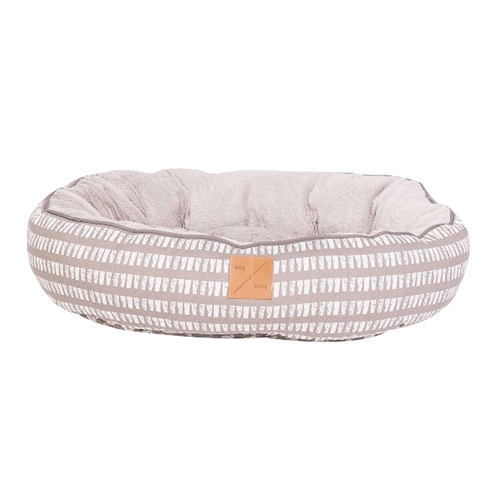 Mog & Bone 4 Seasons Reversible Circular Dog Bed Inverse Mosaic Print Small
