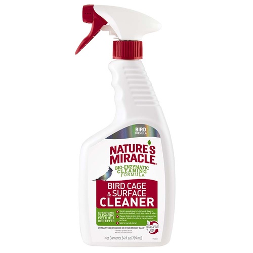 Natures Miracle Bird Cage & Surface Cleaner Odor Control 709ml