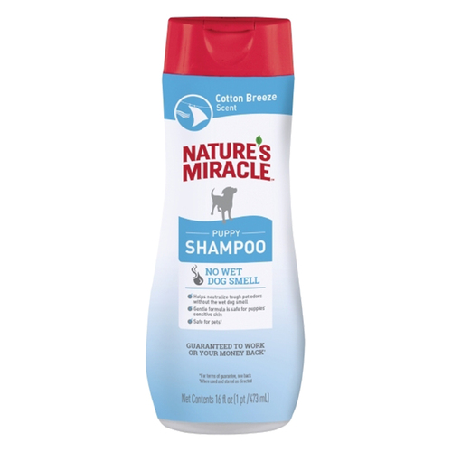 Natures Miracle Puppy Grooming Shampoo Cotton Breeze Scent 473ml