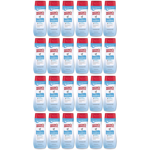 24 x Natures Miracle Puppy Grooming Shampoo Cotton Breeze Scent 473ml