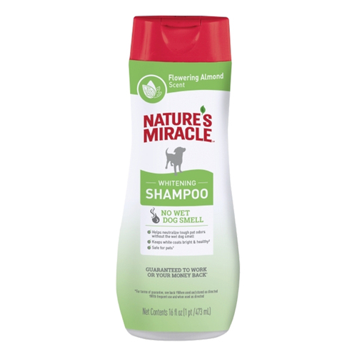 Natures Miracle Whitening Dog Grooming Shampoo 473ml