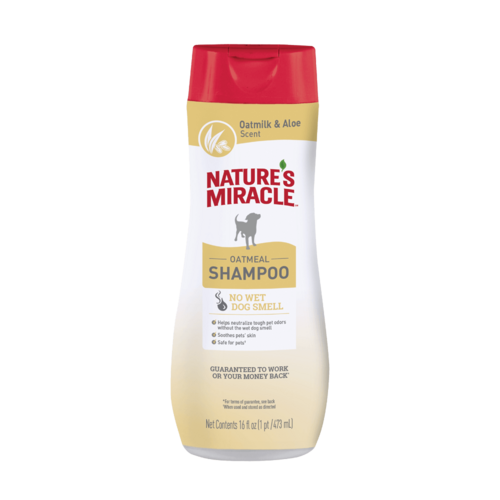 Natures Miracle Oatmeal Dog Grooming Shampoo 473ml