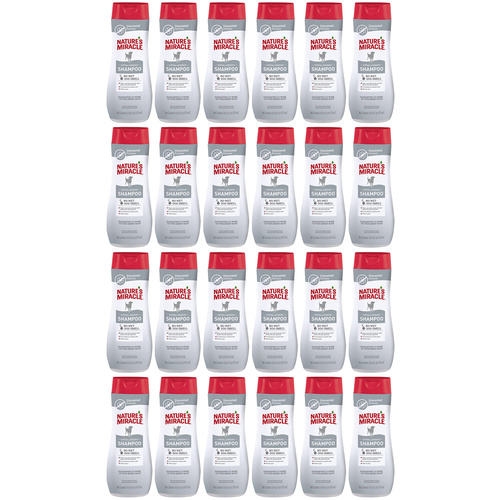 24 x Natures Miracle Hypoallergenic Dog Grooming Shampoo 473ml