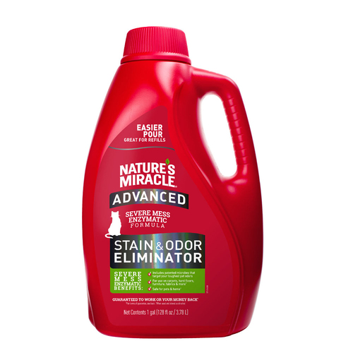 Natures Miracle Advanced Pet Cat Stain & Odor Eliminator 3.78L