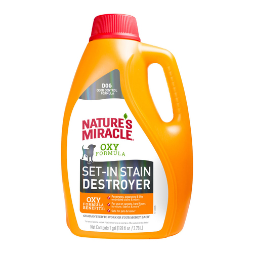 Natures Miracle Dog Set-In Stain Destroyer Orange Scent 3.78L