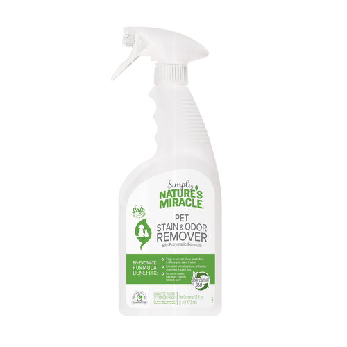 Natures Miracle Pet Stain & Odor Remover for Carpets & Hard Floors 473ml