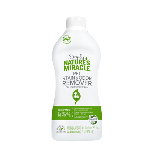 Natures Miracle Pet Stain & Odor Remover for Carpets & Hard Floors 946ml