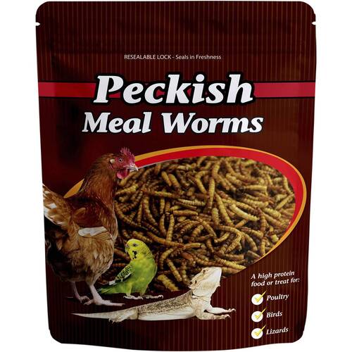 Peckish Mealworms for Reptiles Chickens Caged/Wild Birds & Hamsters 100g