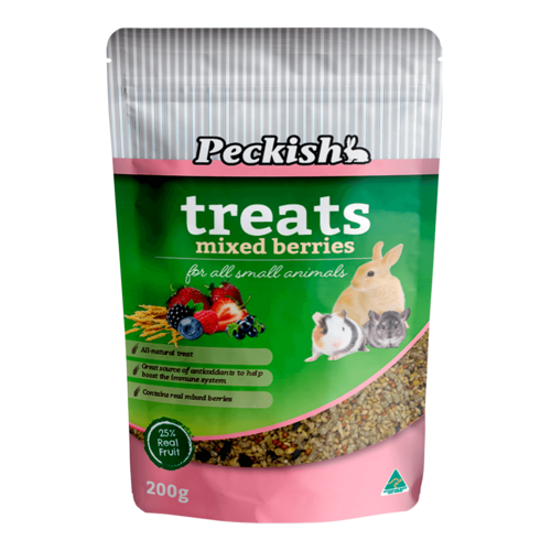 Peckish Treats Mixed Berries for Small Animals 200g