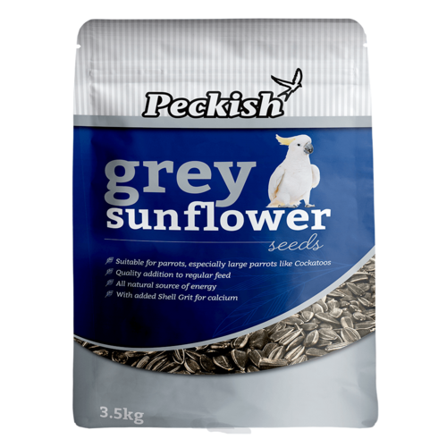 Peckish Grey Sunflower Palatable Bird Food 3.5kg