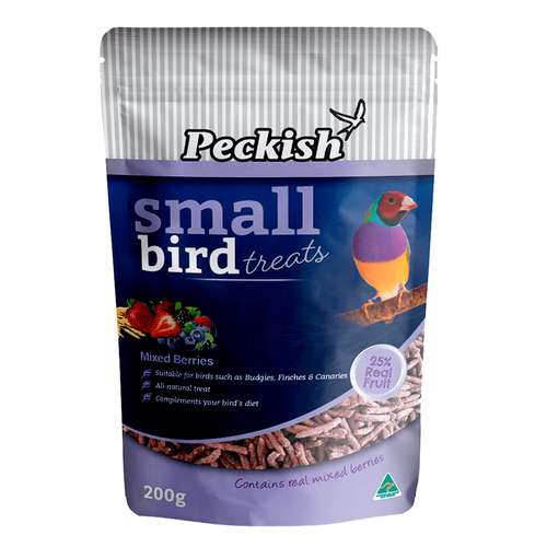 Peckish Small Bird Treats for Training & Games Mixed Berries 200g