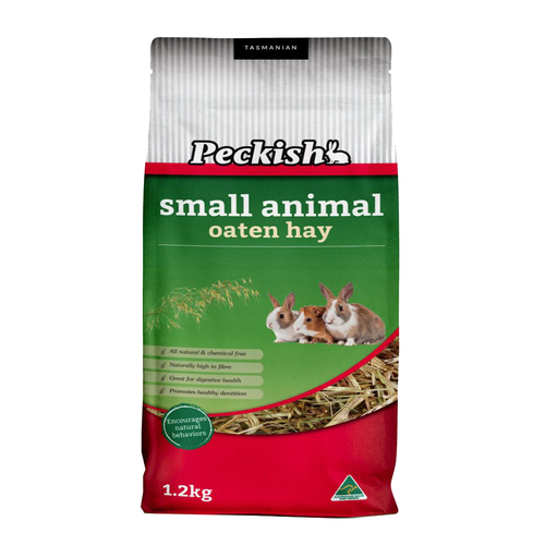 Peckish Small Animal Oaten Hay for Rabbits & Guinea Pigs 1.2kg