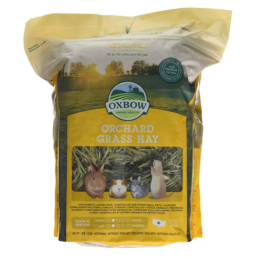 Oxbow Orchard Grass Hay for Small Animals 425g
