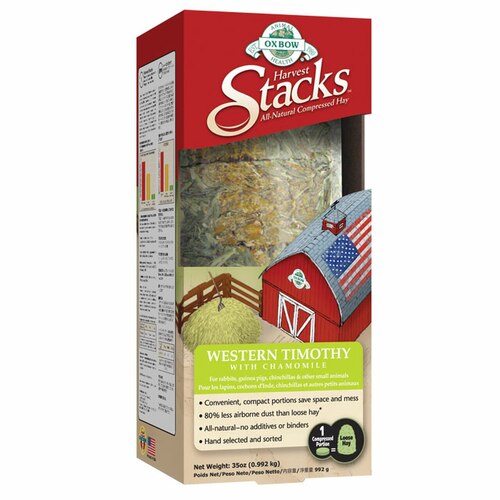 Oxbow Harvest Stack Western Timothy Hay w/ Chamomile for Small Animals 1kg