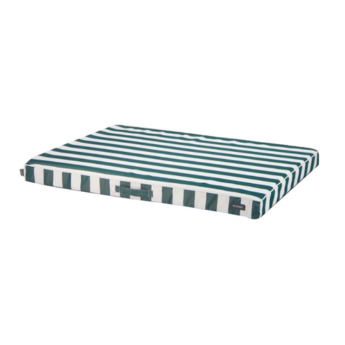 Snooza Alfresco Dream Orthobed Pet Dog Bed Ivy Green Stripe Large